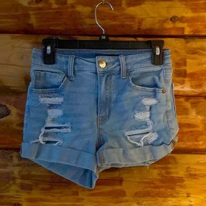 Aeropostale size 6 juniors jean shorts